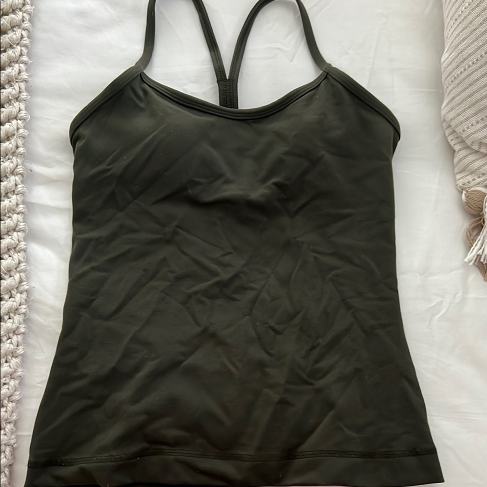 Lululemon Women's Green Strappy Top